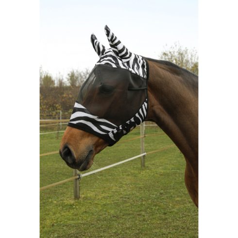 Covalliero Zebra légymaszk, fülvédővel - full