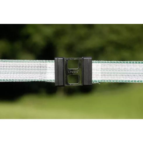 AKO Litzclip® villanypásztor szalagtoldó - max. 40 mm széles szalaghoz, 5 db/cs 