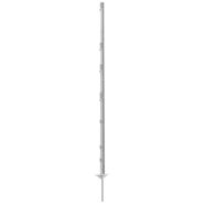   AKO Classic műanyag villanypásztor tartóoszlop - 156 cm, fehér, dupla taposóval, 5 db/cs