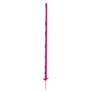   AKO Classic műanyag villanypásztor tartóoszlop - pink, 156 cm, dupla taposóval, 5 db/cs