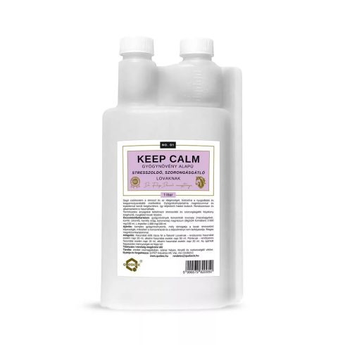 KEEP CALM – gyógynövény alapú stresszoldó, szorongásgátló, 1000 ml