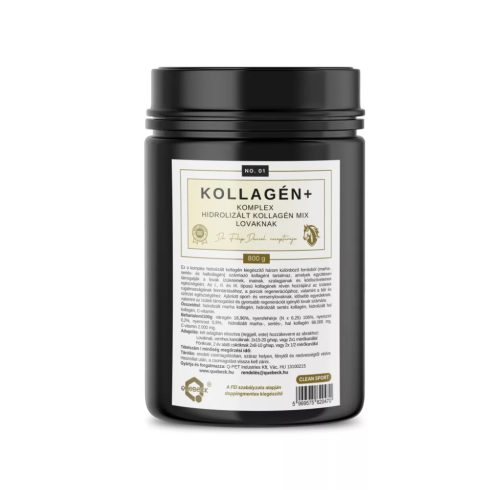 KOLLAGÉN+ – komplex kollagén-kiegészítő lovak számára, 800 gramm 
